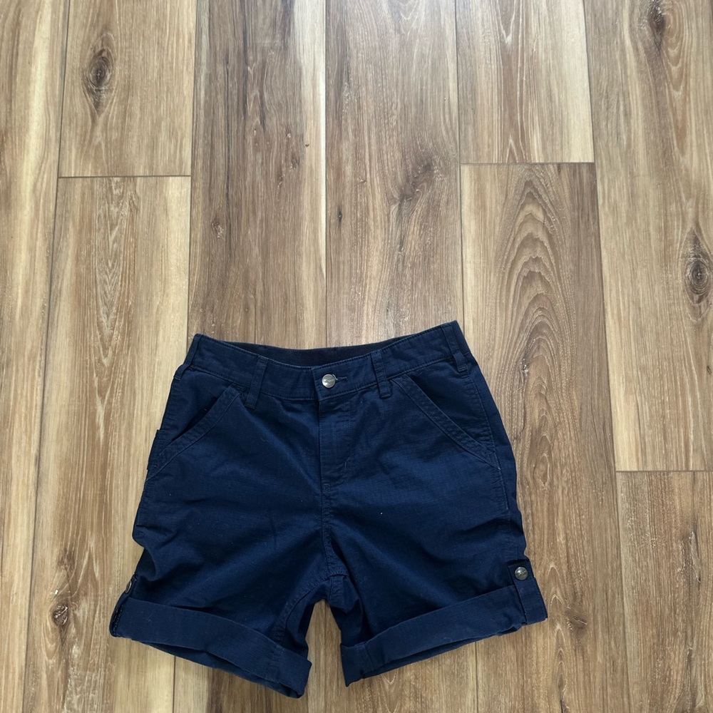 Carhartt womens Navy Blue Shorts size 4 original fit
